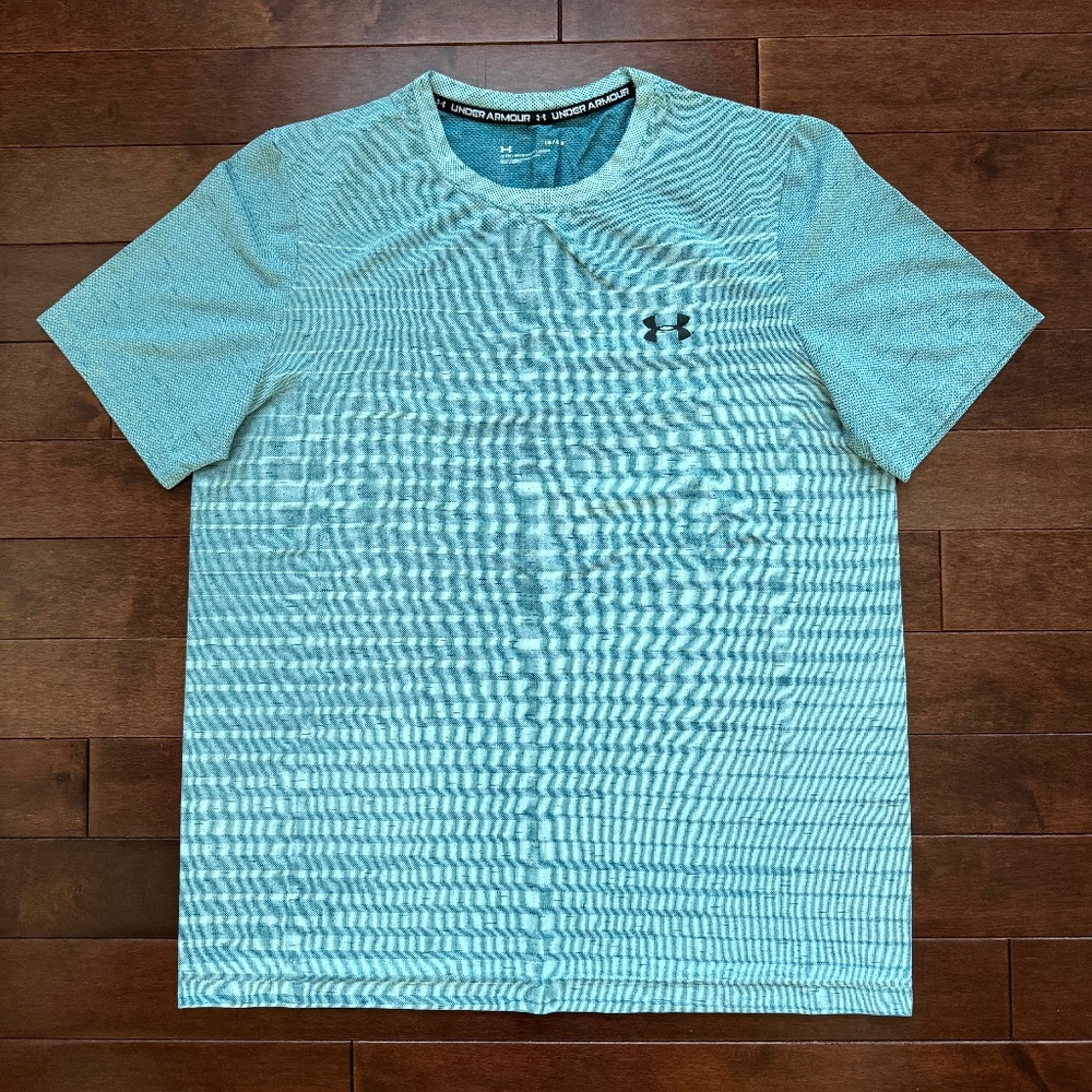Under Armour Men's Athletic Turquoise Short Sleeve